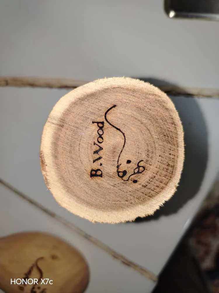 مهر داغی چوبی برنجی