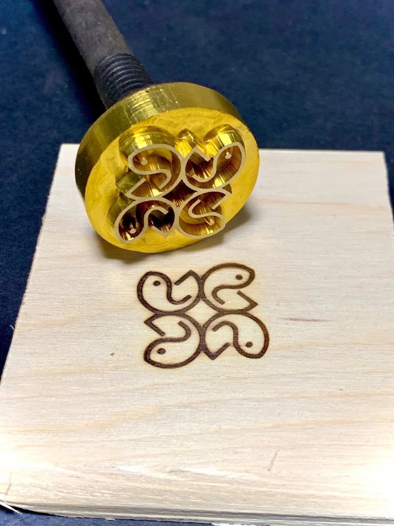 مهر داغی چوب
